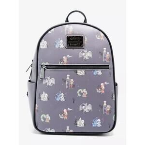 Loungefly Disney Villains Evil Lairs Backpack NWT
